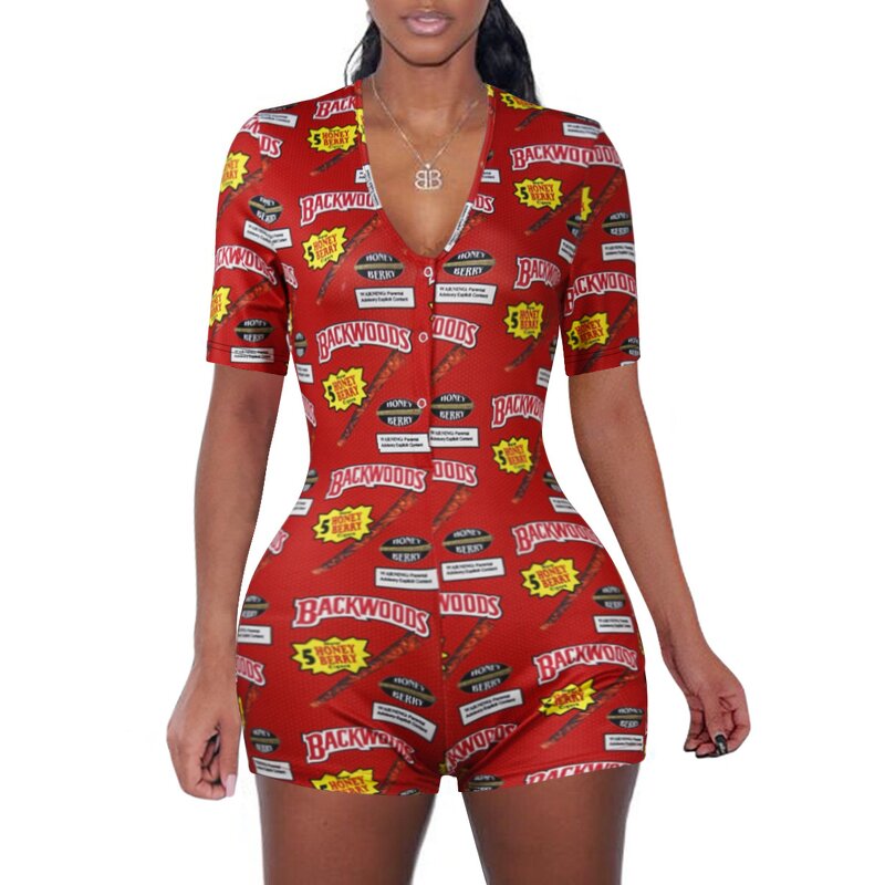 Women Pajama Set Manufacturer - Sexy Plus Size Short Romper Bodycon Sleepwear