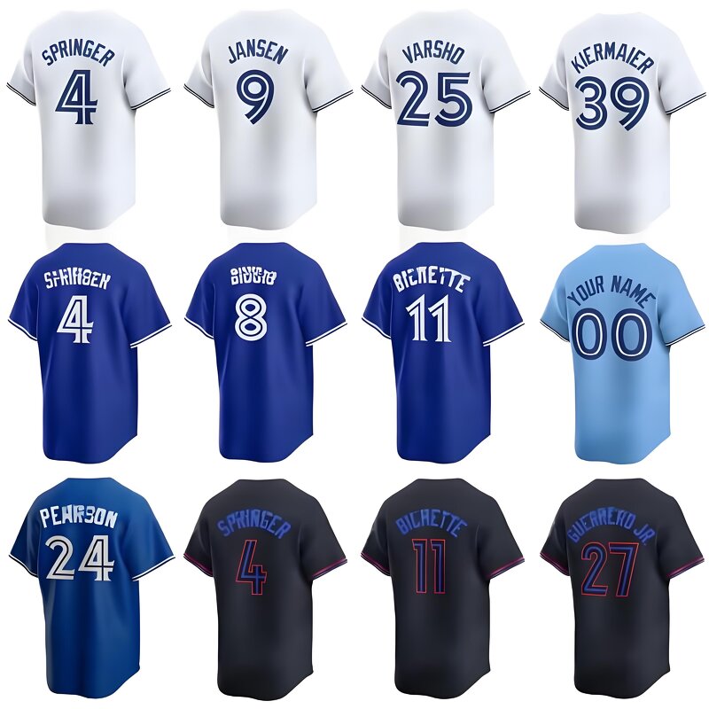 Softball Wear Factory - Toronto Alternate Custom Blue White Sublimation Print