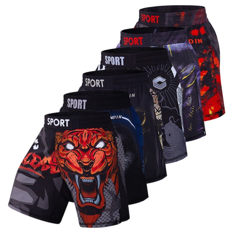 MMA Fight Shorts Factory - Custom Men's Polyester Quick Dry UFC Grappling