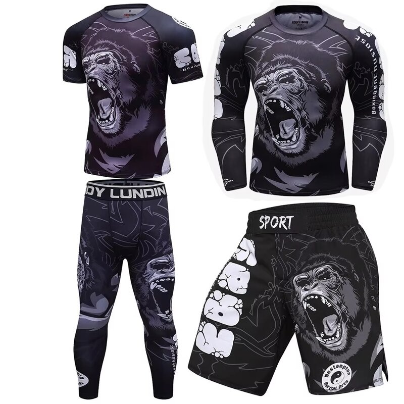 Boxing Rashguard Factory - Adult Sublimated Spandex Compression T-Shirts
