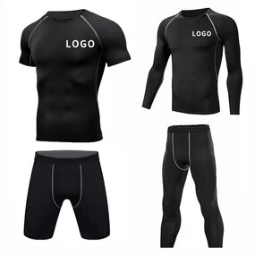 MMA Rash Guard Set Factory - UV Protective Compression Shirt Pants Custom
