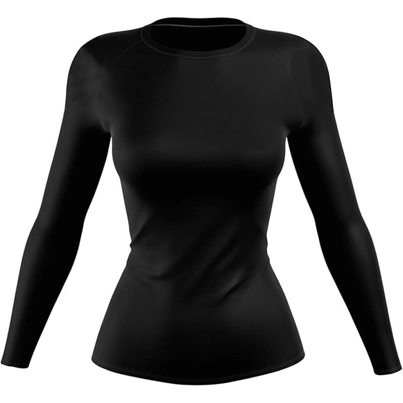Women's MMA Rashguard Factory - Customizable Size Long Sleeve BJJ Training