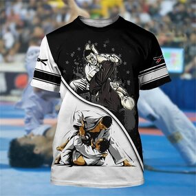 3D Printed Spandex T-Shirts Factory - Custom for Club Coaches BJJ MMA
