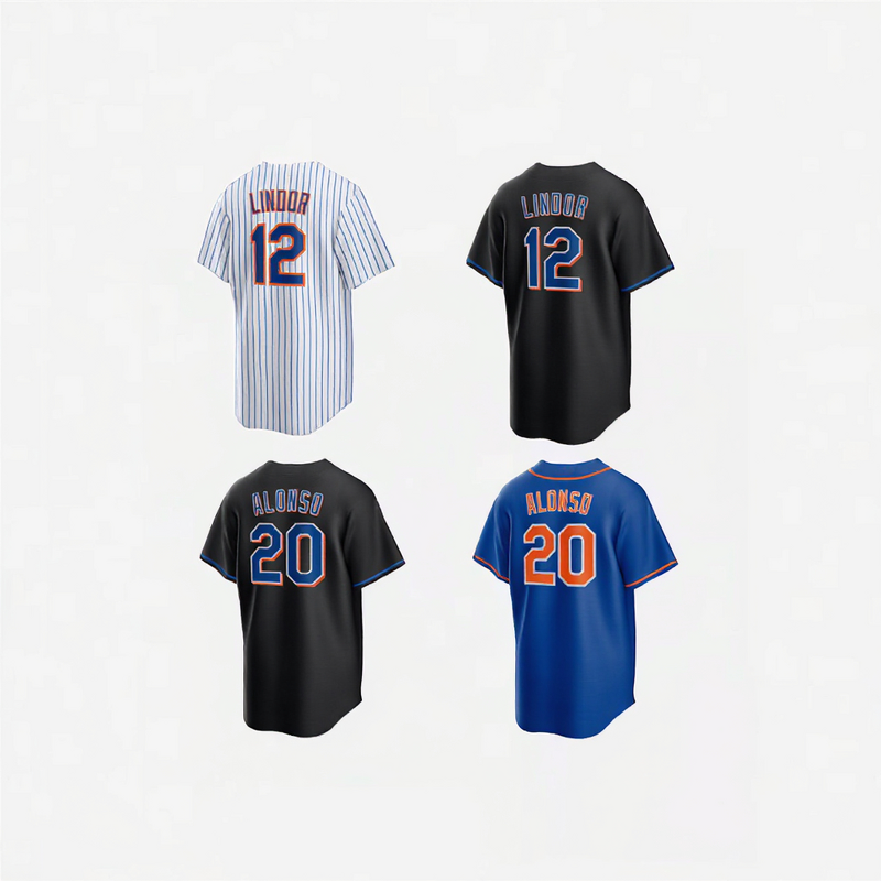 Youth Baseball Jerseys Factory - Ready Ship White Blue #24 Breathable Blank