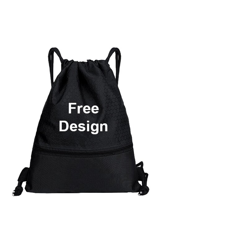 Drawstring Backpack Factory - Custom Logo Eco-Friendly Polyester Reusable