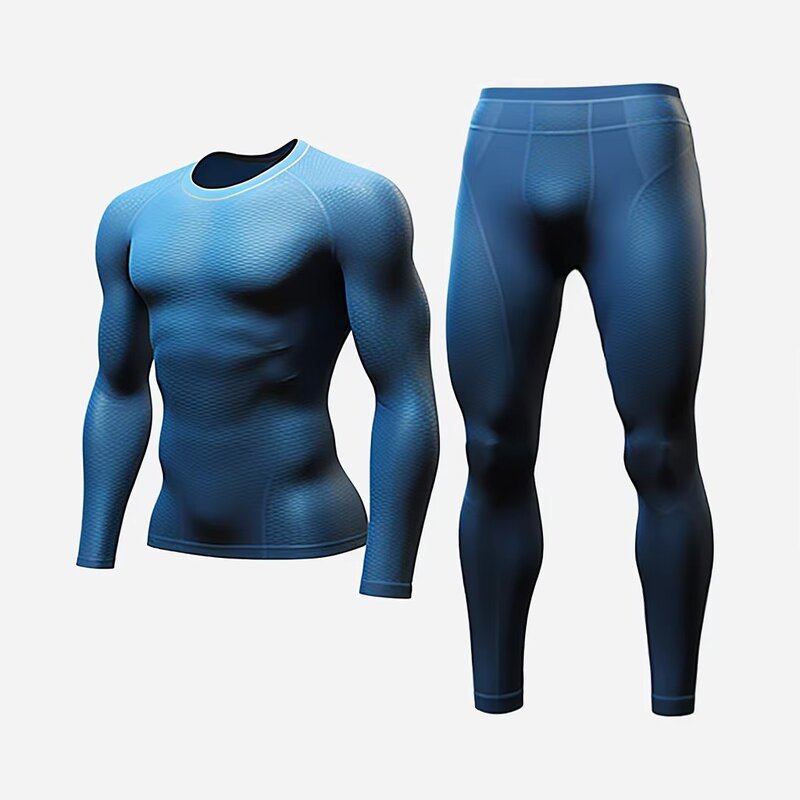 BJJ Rash Guard Factory - Unisex Spandex Quick-Dry Compression Long Sleeve