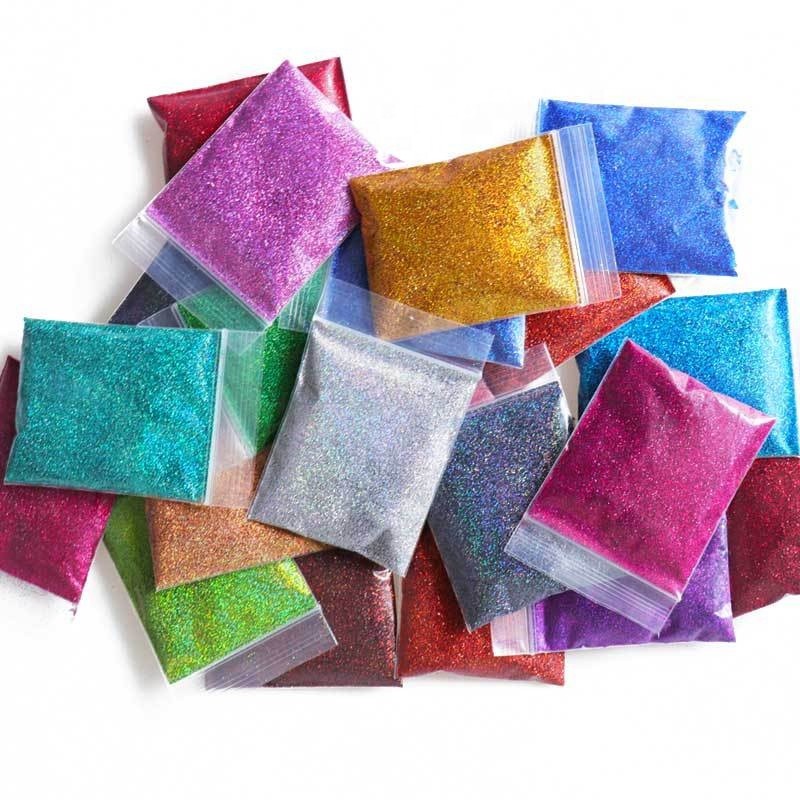 Wholesale 10g/bag Nail Art Acrylic Powder Sequins Glitter Powder for Nail Art Decorations Supplier