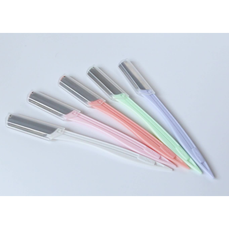 Wholesale Eyebrow Trimmer Shaper Eyebrow razor Shaver Dermaplaning Shaving Tool With Cover for Men Girls
