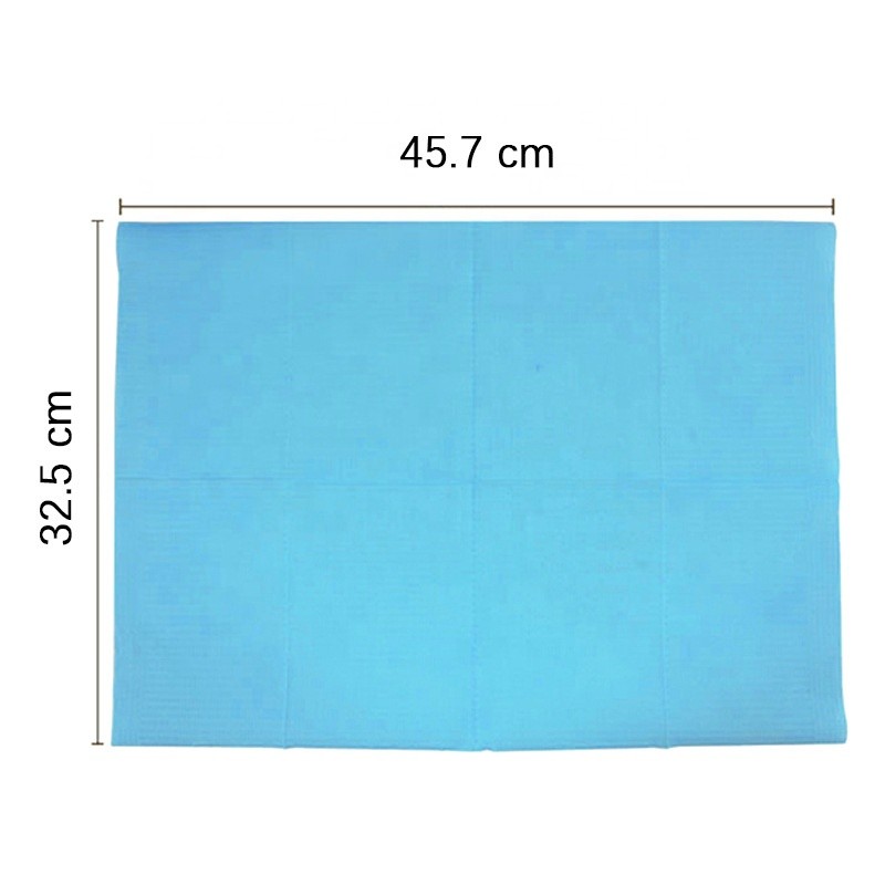 Wholesale 125pcs/bag Table Mat for Nail Art Decoration Disposable Hand Pad Tattoo Cleaning Pad Supplier for Salon