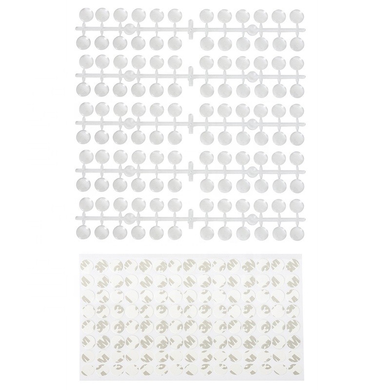 Wholesale Round Shape Color Chart 120pcs/bag Polish Practice Nail Tips Display Nail Polish Color Catalogs