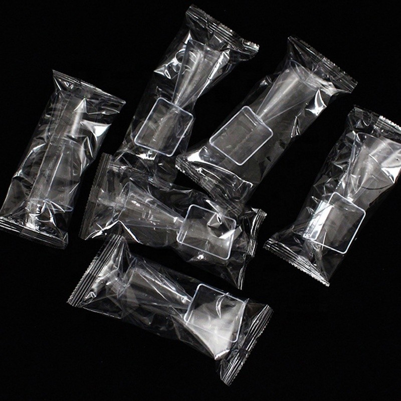 Hot Sale 2 in 1 Makeup Tool Transparent Measuring Cup and Spoon Liquid Measuring Cup Facial Mask Powder Spoon