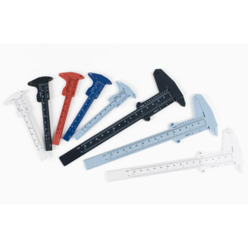 Permanent Makeup Accessories Microblading Eyebrow Measuring Tools Plastic Vernier Caliper Ruler Eyebrow Ruler Stencils