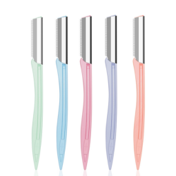 Wholesale Eyebrow Trimmer Shaper Eyebrow razor Shaver Dermaplaning Shaving Tool With Cover for Men Girls