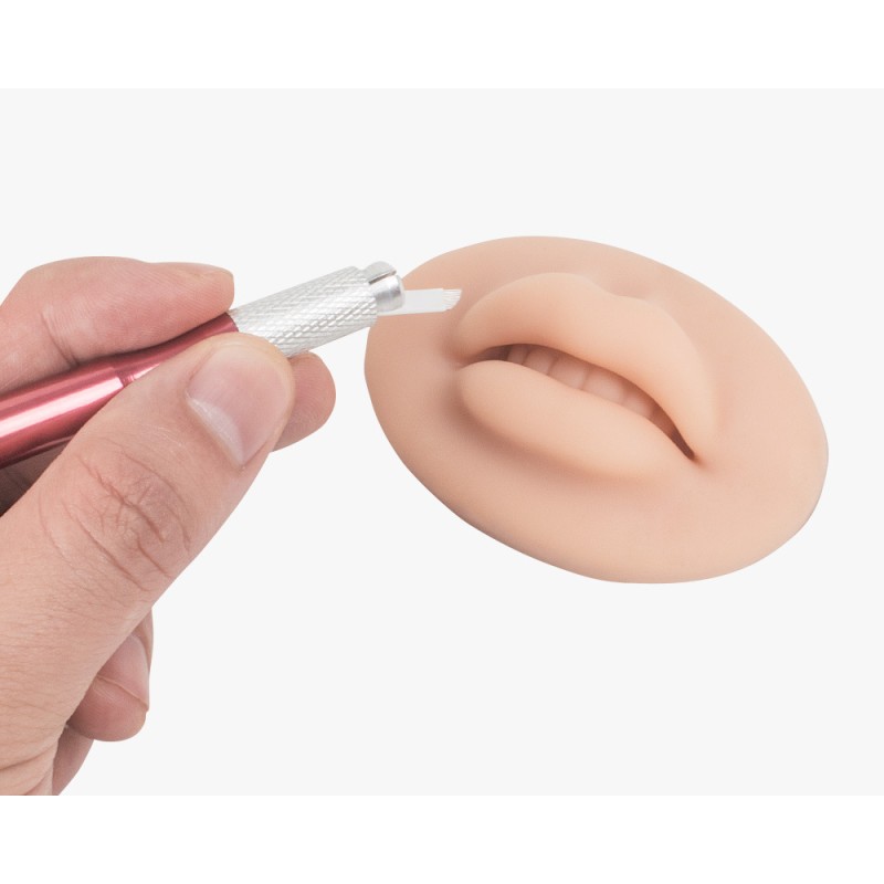 3D Permanent Makeup Tattoo Microblading Lips Silicone Practice Skin for Lip Reusable Box Package