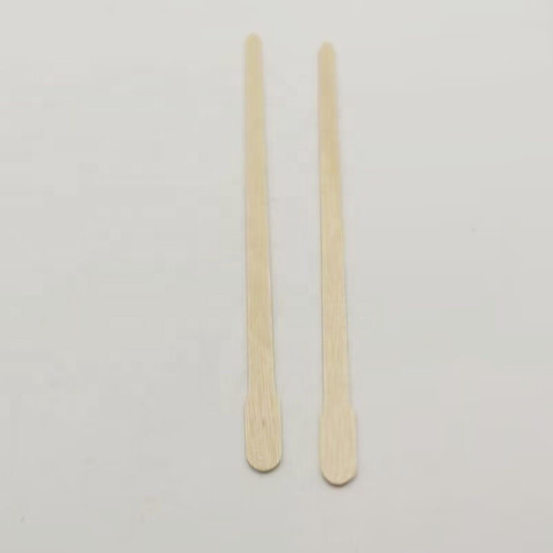 Wholesale Eyebrows Sticks Wood Wax Stick Wooden Applicator Wax Face Sticks Hair Removal Tool