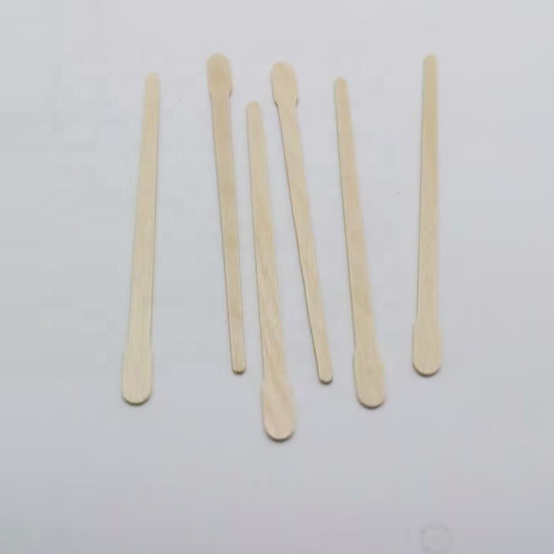 Wholesale Eyebrows Sticks Wood Wax Stick Wooden Applicator Wax Face Sticks Hair Removal Tool