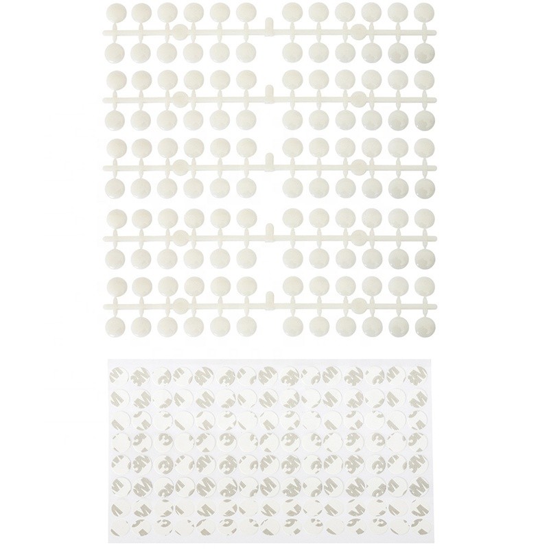 Wholesale Round Shape Color Chart 120pcs/bag Polish Practice Nail Tips Display Nail Polish Color Catalogs