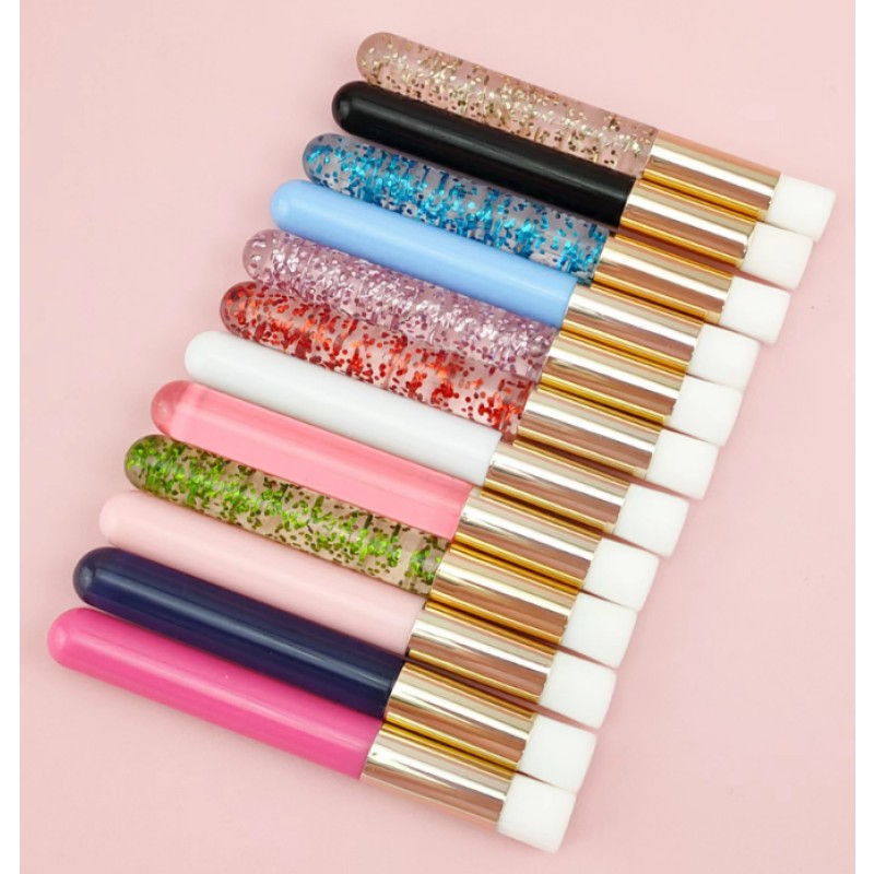 Private Label Eyelash Extension Foam Shampoo Cleaning Brush Lash Cleaning Brush