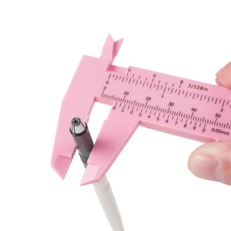 Permanent Makeup Accessories Microblading Eyebrow Measuring Tools Plastic Vernier Caliper Ruler Eyebrow Ruler Stencils