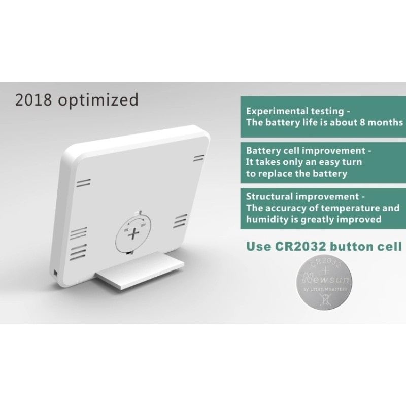 Pink Digital Hygrometer Thermometer Alarmed Clock for Eyelash Extension Beauty Salon Use