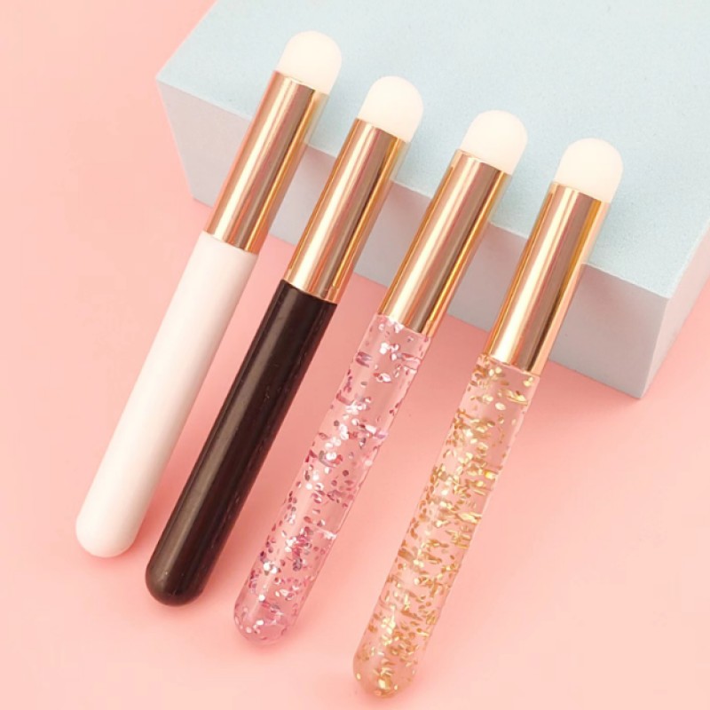 Private Label Eyelash Extension Foam Shampoo Cleaning Brush Lash Cleaning Brush