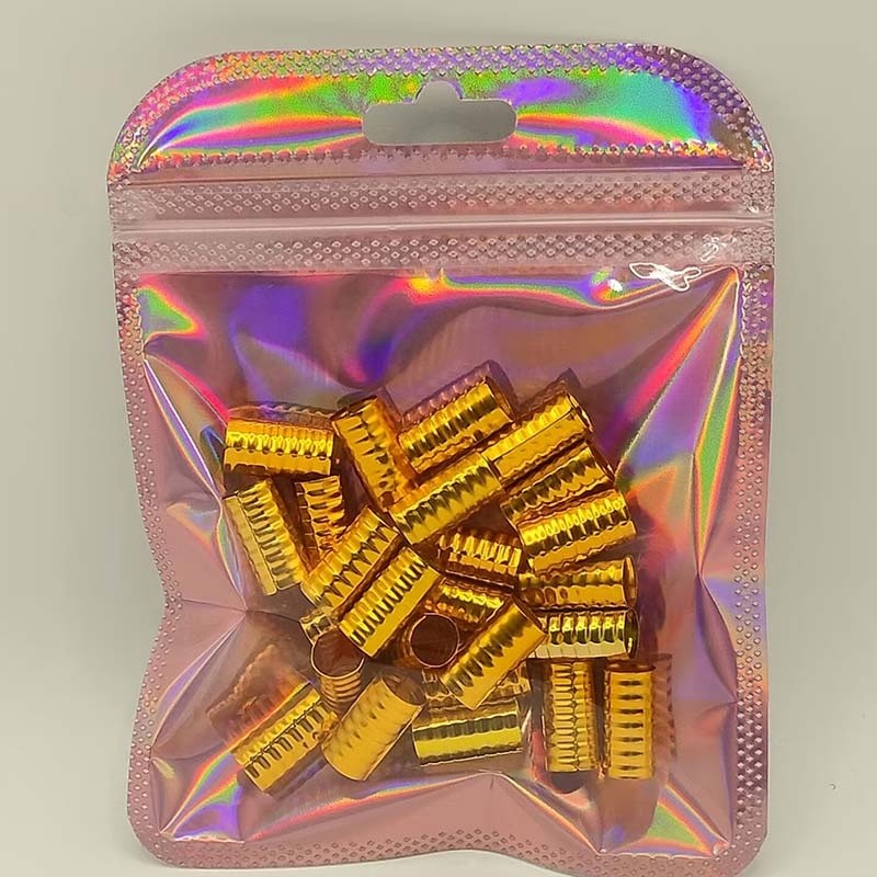 Hot Sale Gold Silver Hair Rings for Dreadlocks Hair Braid Buckle Hair Beads Decoration Accessories