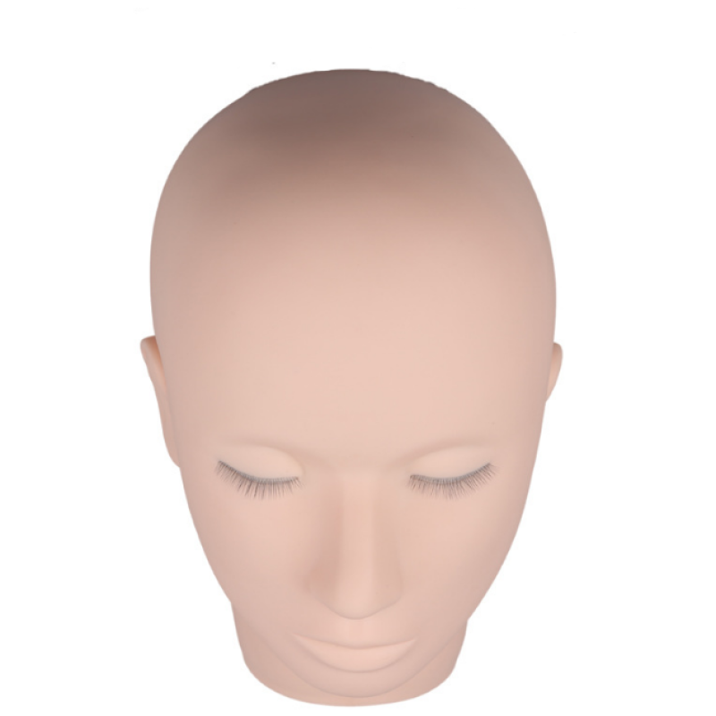 Reusable Realistic Mannequin Head With 3 Layer Eyelashes for Eyelash Extension
