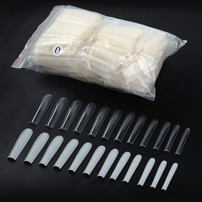Wholesale Xxxl 504pcs/bag Lengthen Ballerina Fake Nails Full Cover French Long square False Nail Tips Supplier