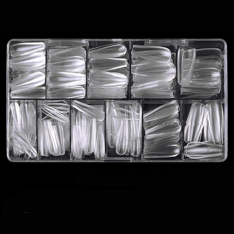 Wholesale No Crease High Quality Press on Nails Fakenail Artificial Fingernails Fashion Transparent False Nail Tips Supplier