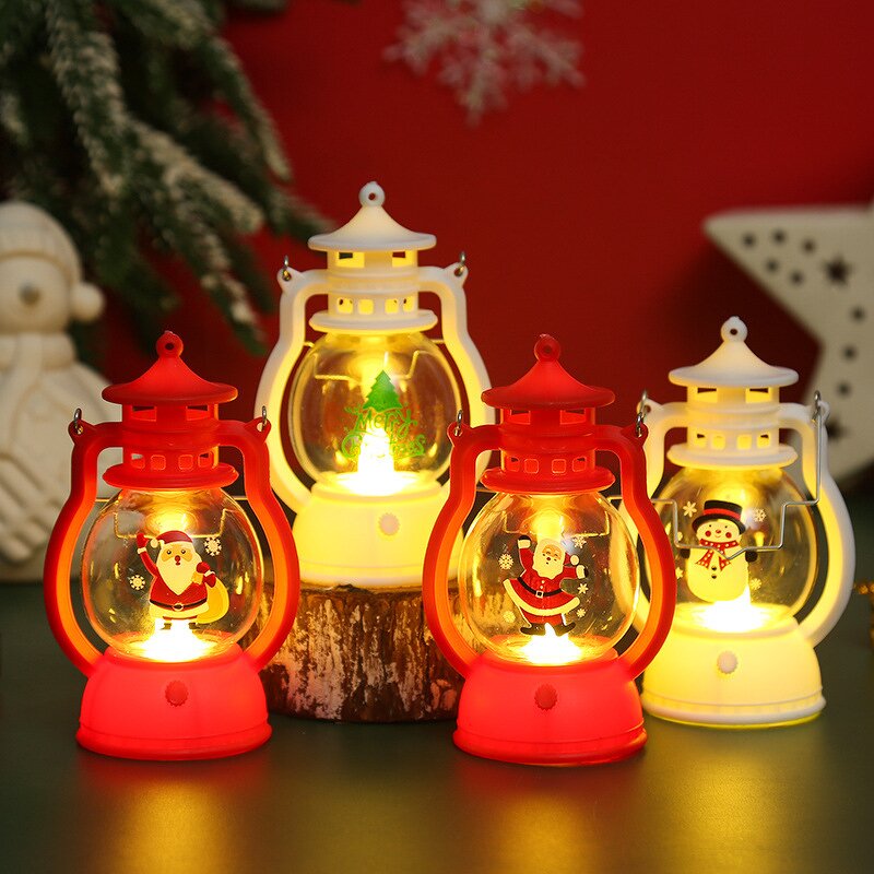 Christmas Lantern Manufacturer - Halloween Festival Retro Battery Pony Candle Light