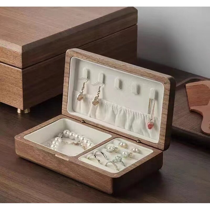 Jewelry Box Manufacturer - Custom Logo Luxury Handmade Organizer Display Case