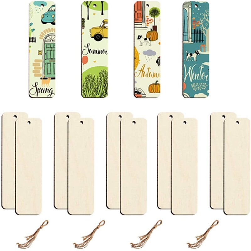 Wood Bookmark Manufacturer - Wholesale Custom Engraving Blank DIY Souvenir Gift