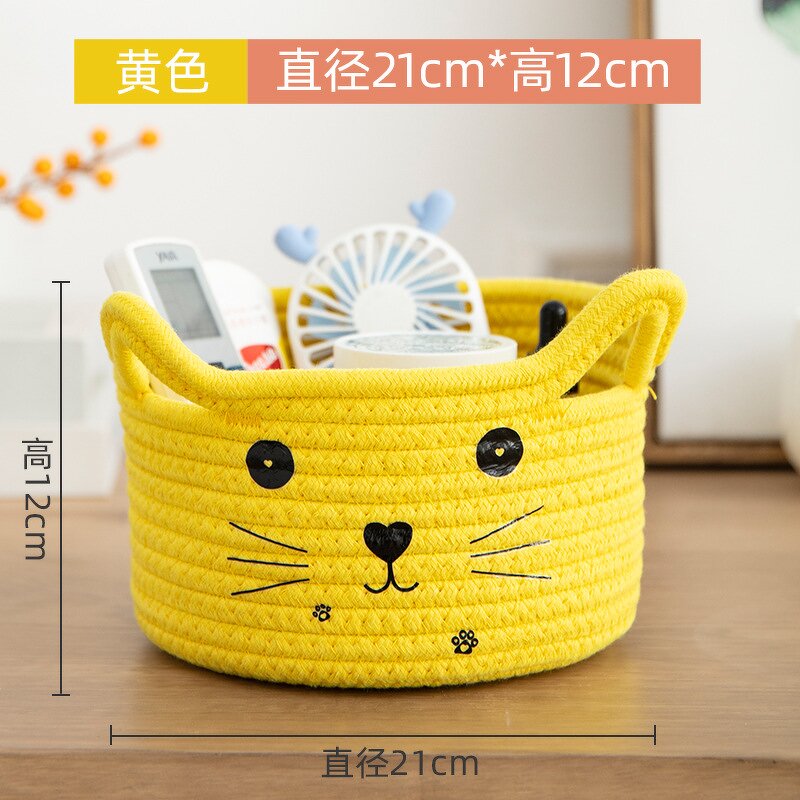 Storage Basket Manufacturer - Wholesale Soft Round Foldable Straw Rope Woven