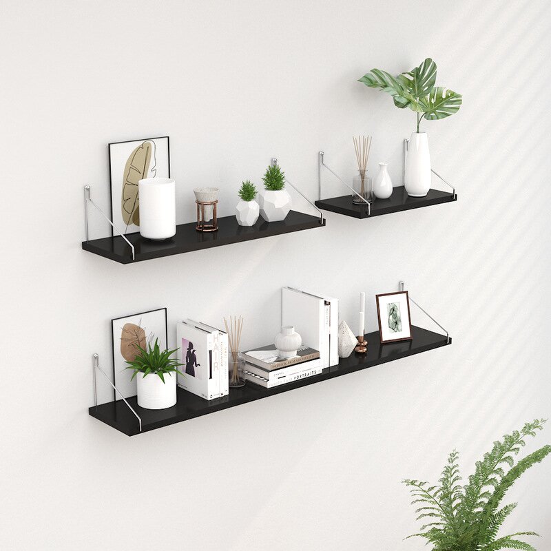 Wall Shelf Manufacturer - Custom Modern Solid Wood Floating Display Organizer