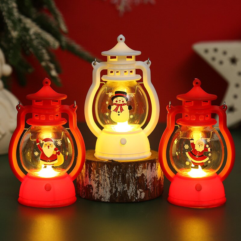 Christmas Lantern Manufacturer - Halloween Festival Retro Battery Pony Candle Light