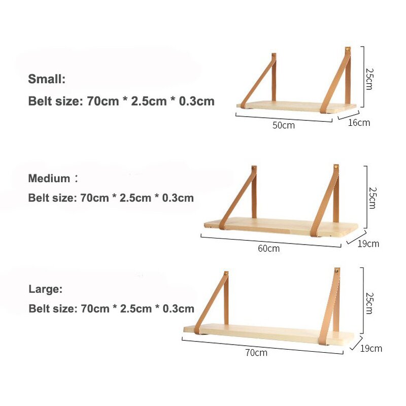 Wall Shelf Manufacturer - Modern Antique Pine Wood Floating Single Layer Rack