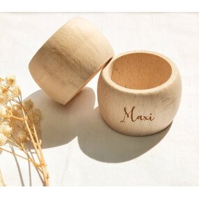 Napkin Rings Manufacturer - Custom Eco-Friendly Wooden Round Holder Table Decor