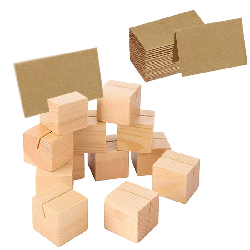 Table Card Holder Manufacturer - Custom Pine Wood Restaurant Hotel Photo Stand