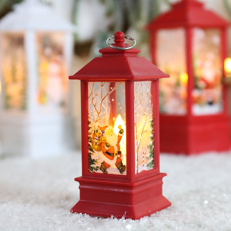 LED Candle Lantern Manufacturer - Plastic Christmas Santa Snowman Night Light
