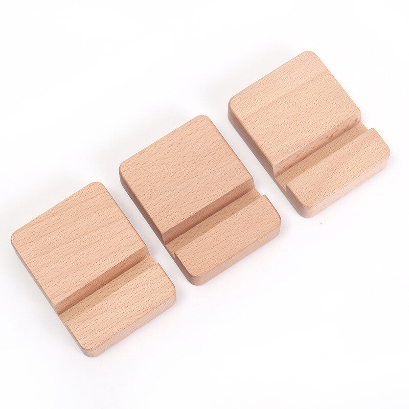 Mobile Stand Manufacturer - Wholesale Eco-Friendly Engraved Walnut Rotating Base