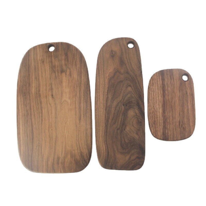 Cutting Board Manufacturer - 2023 Custom Dark Walnut Solid Wood Laser Engraved