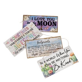 Wall Plaque Manufacturer - Rustic MDF Painted Coffee Bar Farmhouse Decor