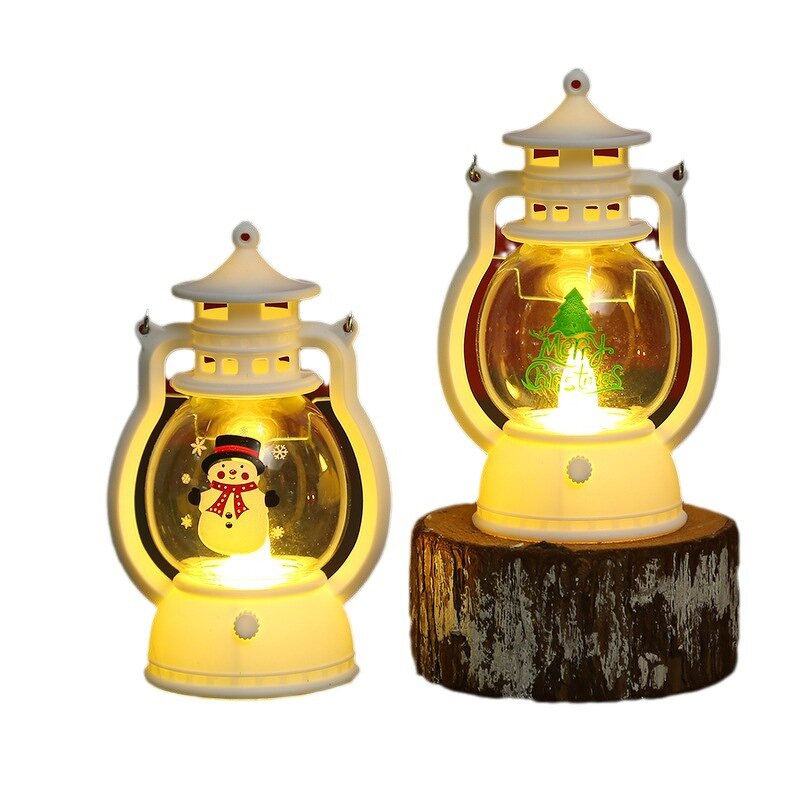 Christmas Lantern Manufacturer - Halloween Festival Retro Battery Pony Candle Light