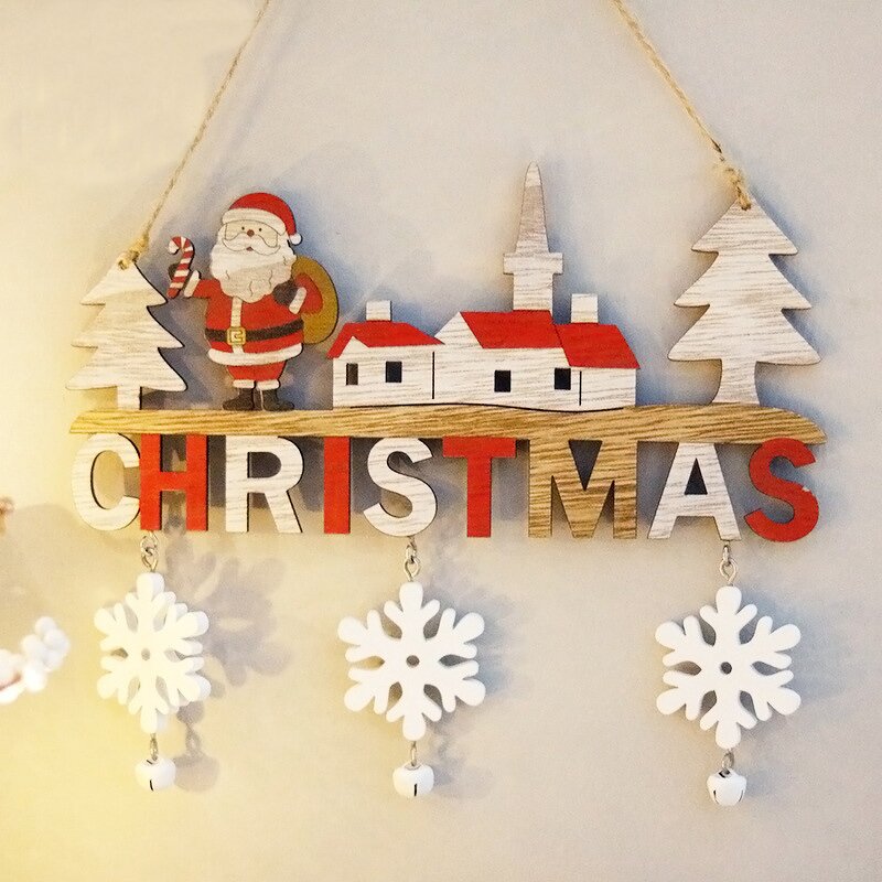 Christmas Ornament Manufacturer - Fine Workmanship Anti-Fading Santa Tag Sign