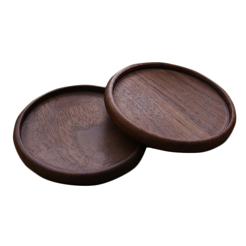 Wood Coaster Manufacturer - Eco-Friendly Promotional Cork Walnut Engraved Gift
