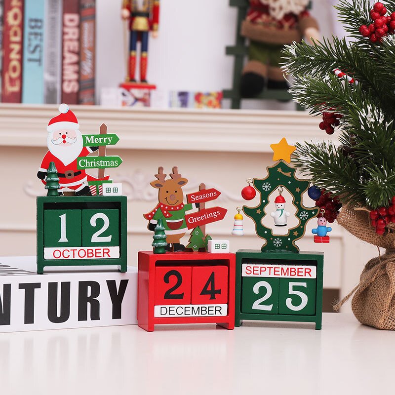 Advent Calendar Manufacturer - Custom DIY Number Date Boxwood Christmas Countdown