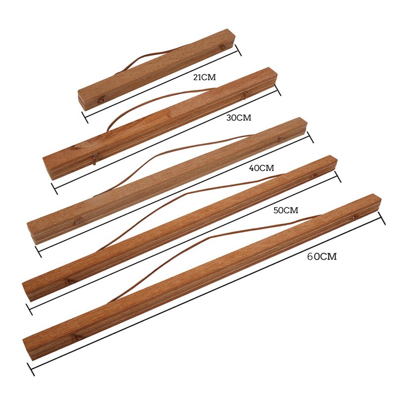 Poster Hanger Manufacturer - Popular Solid Wooden Magnetic A1 Round Wall Hanger