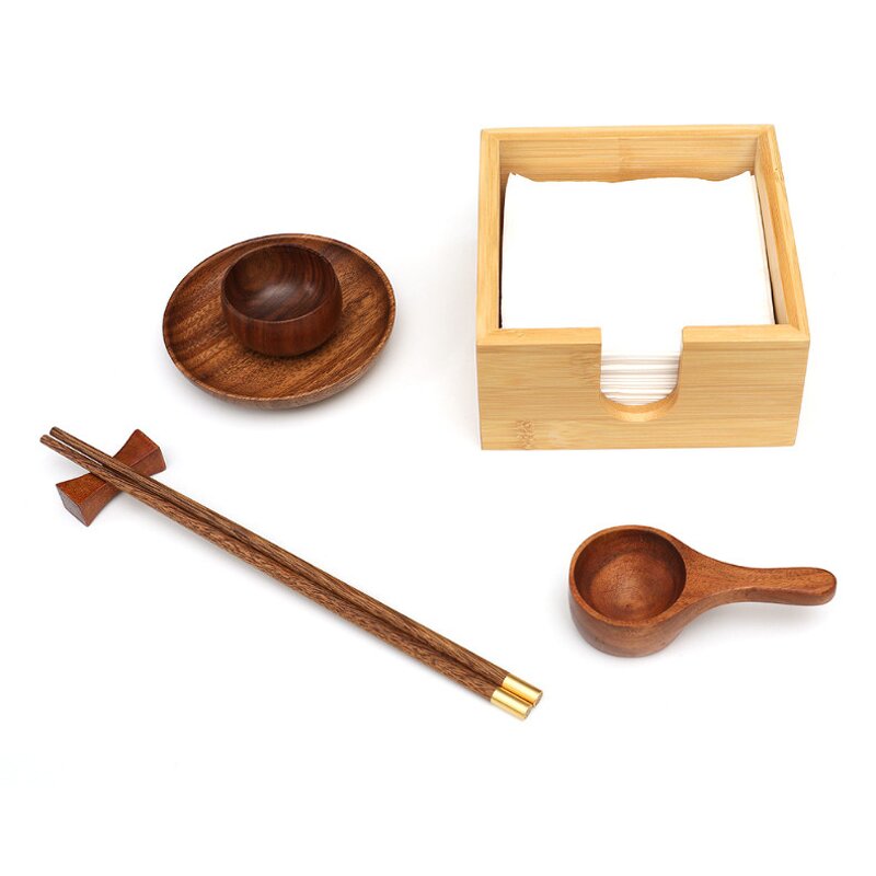 Tissue Box Holder Manufacturer - Custom Unfinished Laser Cut Bamboo Wood Box