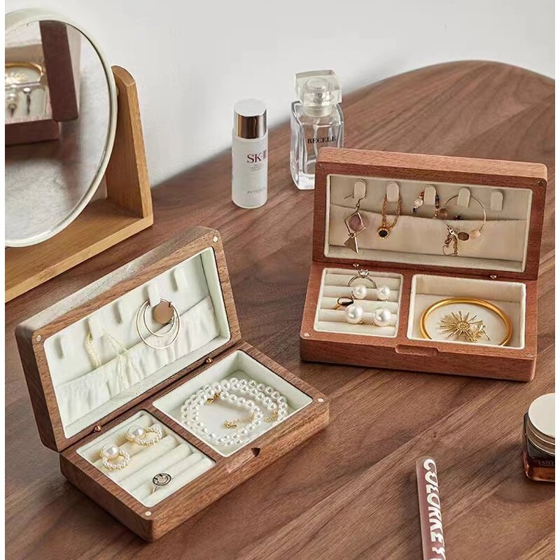 Jewelry Box Manufacturer - Custom Logo Luxury Handmade Organizer Display Case