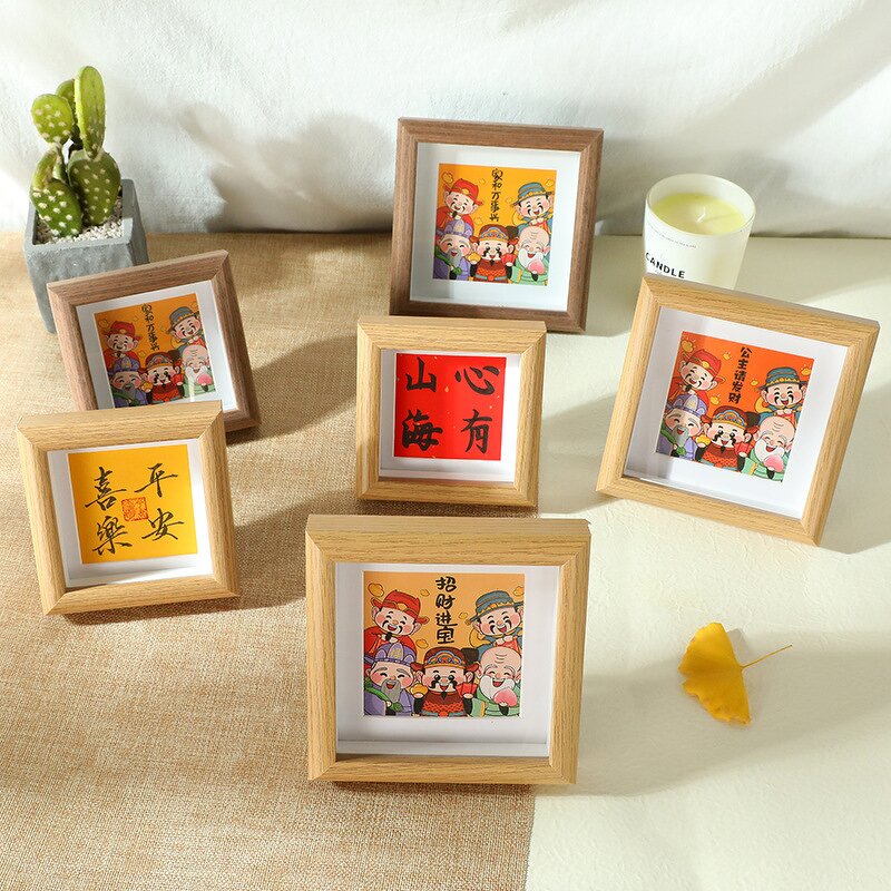 Photo Frame Manufacturer - Personalized A4 A3 Solid Oak Mango Wooden Carved Frame